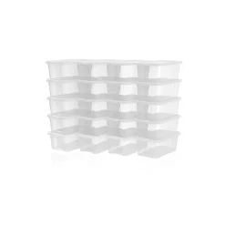 20 Boîtes transparent