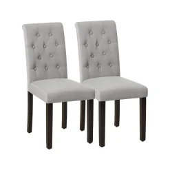 ２ Chaises dossier gris