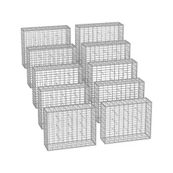10 Gabions 100 x 30 x 30 cm