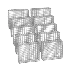 10 Gabions 100 x 30 x 30 cm