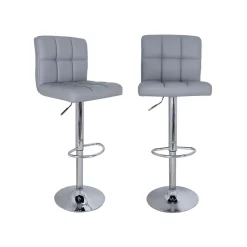 2 Tabourets de bar noir