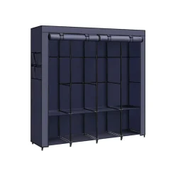 Armoire en tissu noir