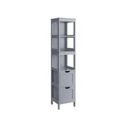 Armoire salle de bain gris tourterelle