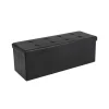 Banc de rangement 150L noir