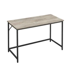 Bureau 50 x 80 cm cadre en métal noir