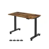 Bureau électrique 140 cm industriel