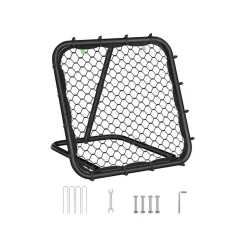 But de football portable pour enfants encre noire