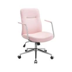 Chaise de bureau pivotante capacité 150 kg noir d'encre