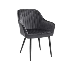 Chaise de salle à manger gris