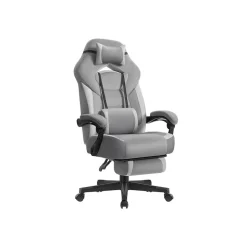 Chaise gamer noir gris