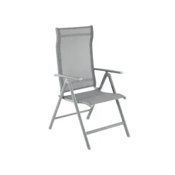 Chaise pliante gris