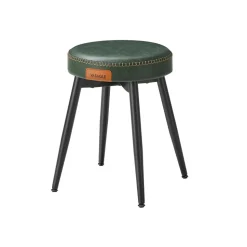 EKHO 2 Tabourets de salle à manger moderne mi-siècle marron caramel
