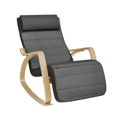 Fauteuil à bascule beige
