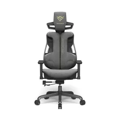 Fauteuil gaming réglable dossier inclinable noir d'encre
