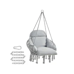 Fauteuil suspendu avec coussins
