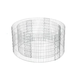 Gabion rond pour pierres