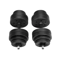 Kit haltères 20 kg noir