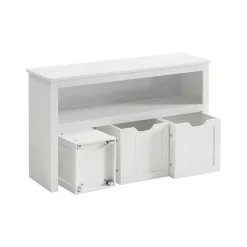 Meuble rangement blanc moderne