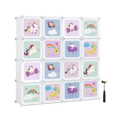 Meuble Rangement Enfant 16 Cubes