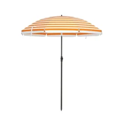 Parasol Ø 160 cm bleu blanc