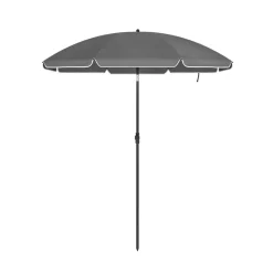 Parasol Ø1,6 m gris