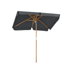 Parasol bois 2 x 1,25 m gris