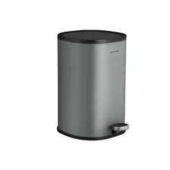 Poubelle 5L gris