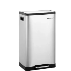 Poubelle 45L métallisé