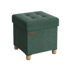 Pouf 38 x 38 x 40 cm noir