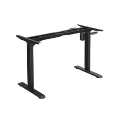 Support de bureau électrique noir