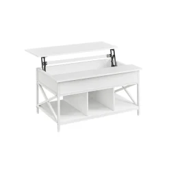Table basse avec plateau relevable
