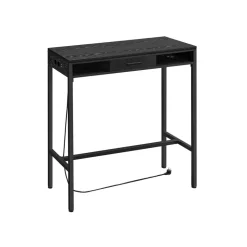 Table de bar 40 x 99,8 x 104,6 cm marron cendré
