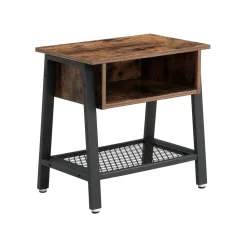 Table de chevet casier industriel