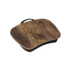 Table de lit marron rustique