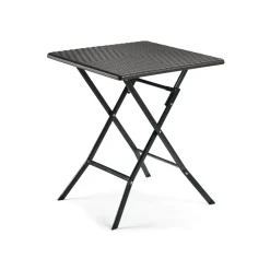 Table pliante marron