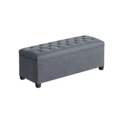 Tabouret de rangement charge jusqu'à 300 kg rose bonbon