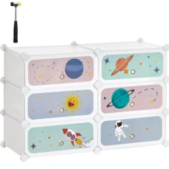 Étagère à Chaussures Modulable Enfants