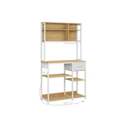Étagère de cuisine avec multiprise 40 x 100 x 180,4 cm