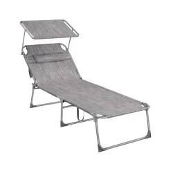 Transat XXL gris anthracite