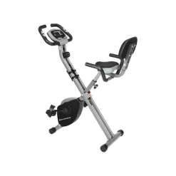 Vélo d’appartement noir et gris