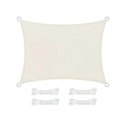 Voile d’ombrage  3 x 4 m sable